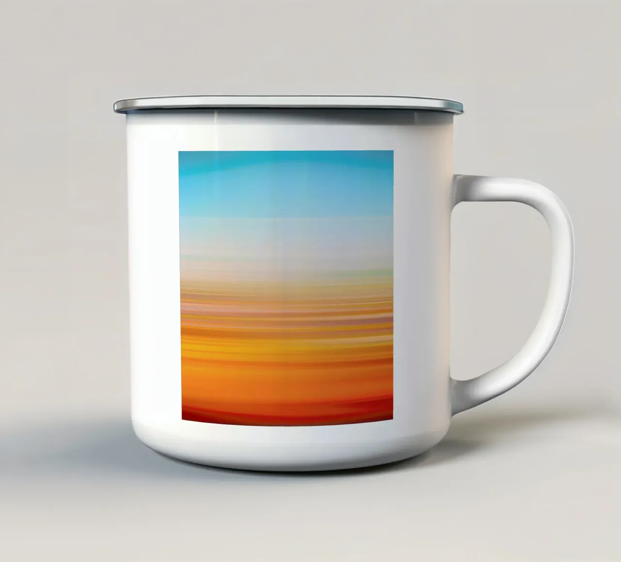 Wavelength tazza in smalto da JaySan Studio