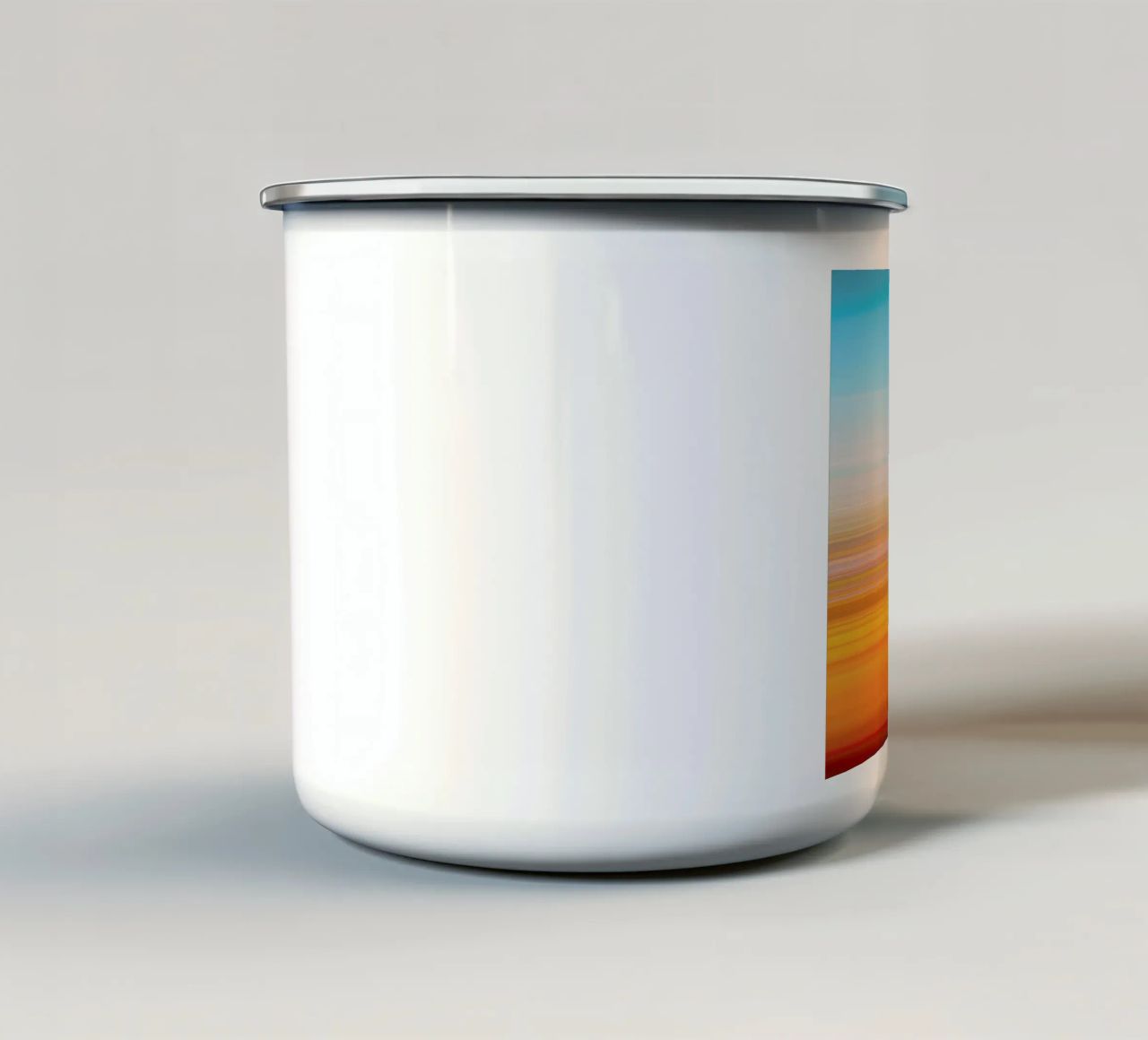Wavelength tazza in smalto da JaySan Studio