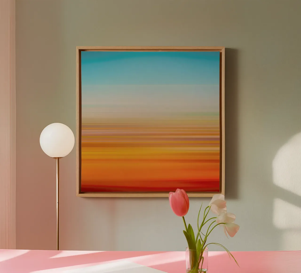 Wavelength canvas by JaySan Studio