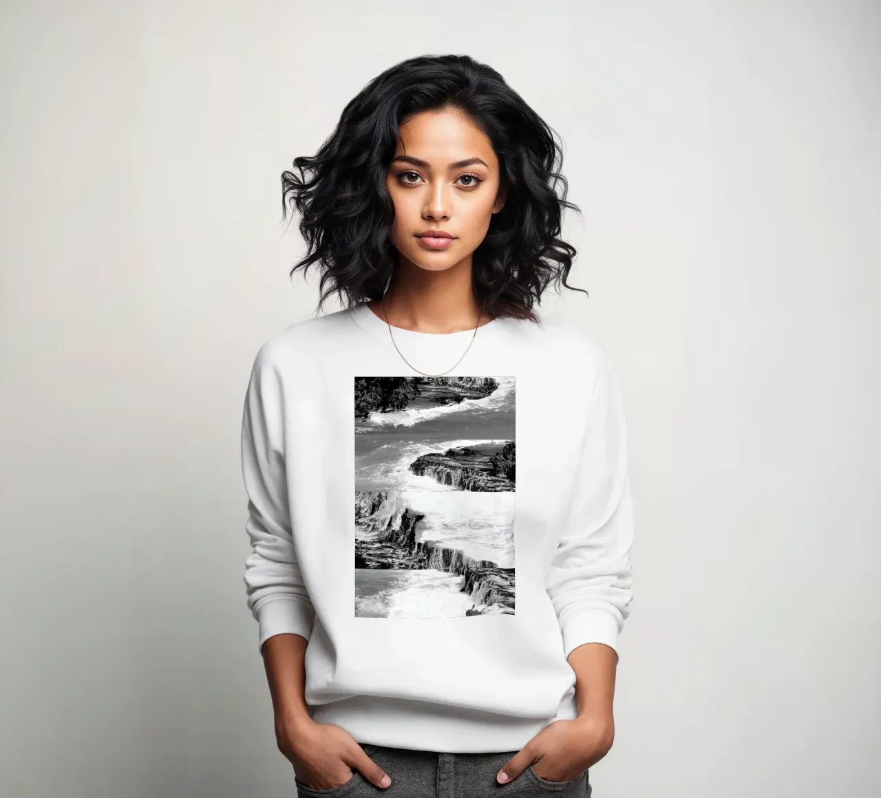 Cuban Cliffs felpa da petiteCAPS