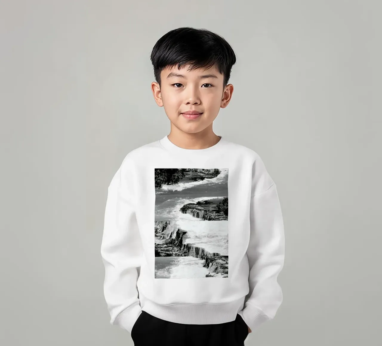 Cuban Cliffs sudadera para niño de petiteCAPS