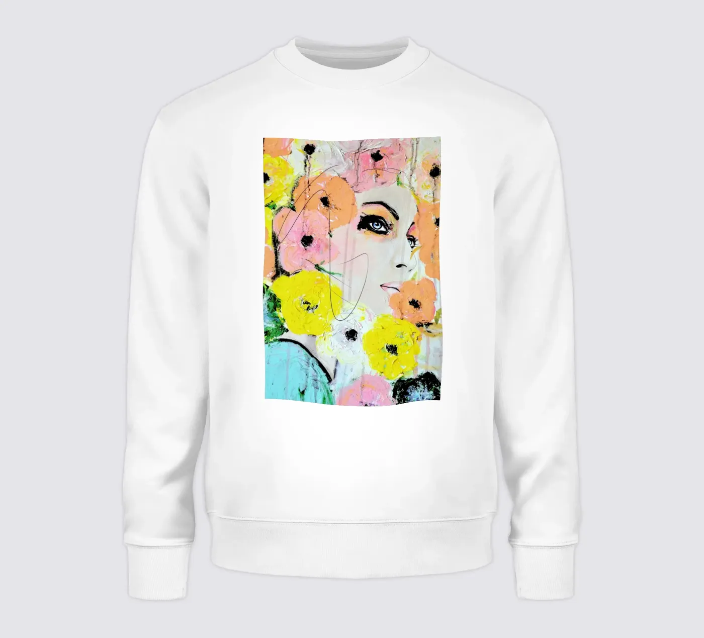 Collide sweatshirt by Leigh Viner