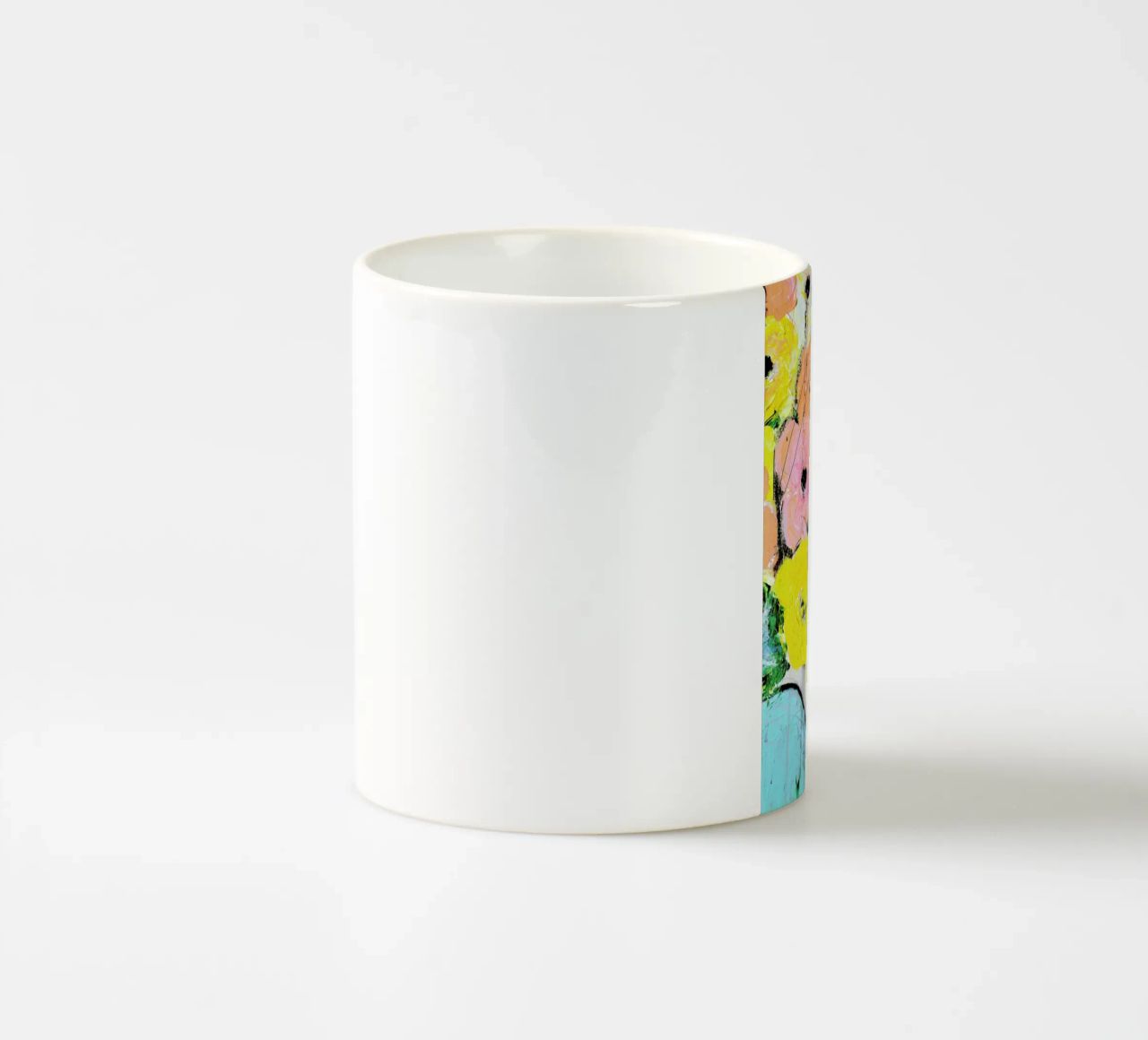 Collide tazza in ceramica da Leigh Viner