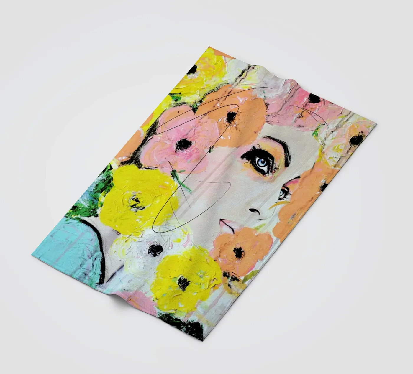 Collide coperta in pile da Leigh Viner