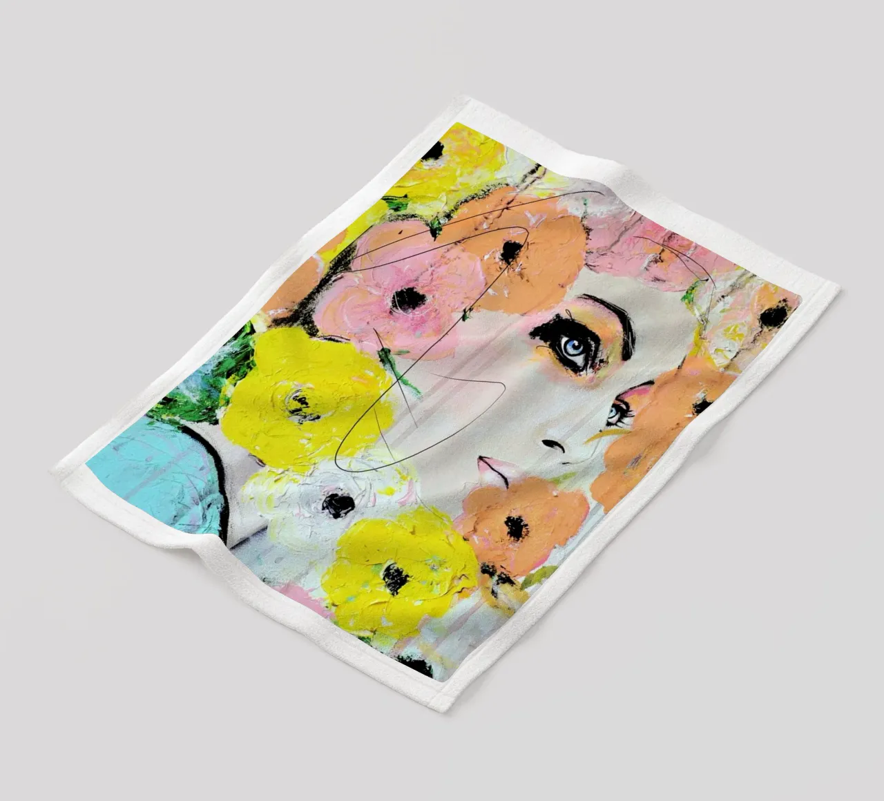 Collide Fleecedecke von Leigh Viner