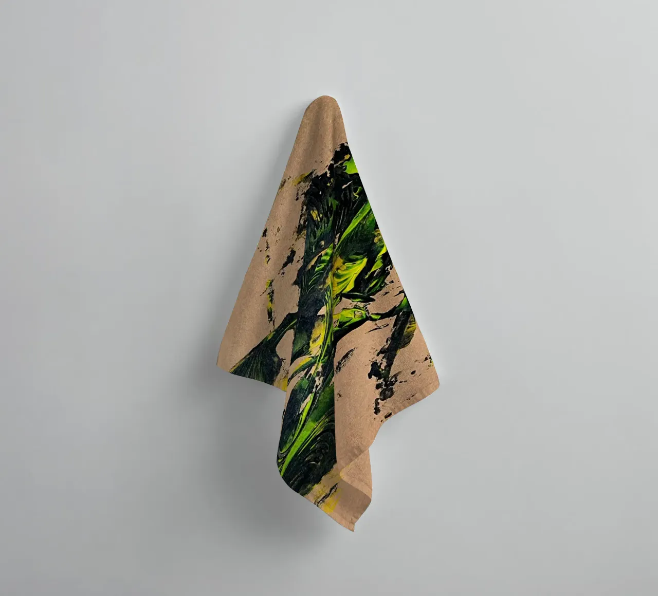 NATURAL STYLE 35 asciugamano da bagno da Thierry Vobmann Abstract painting