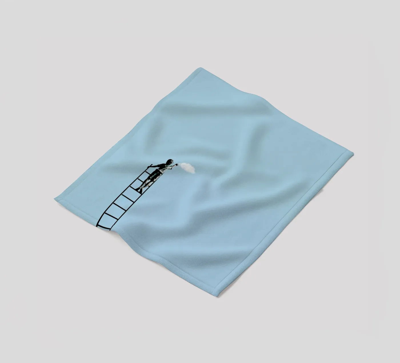 Reach Fleecedecke von Rafael Burato