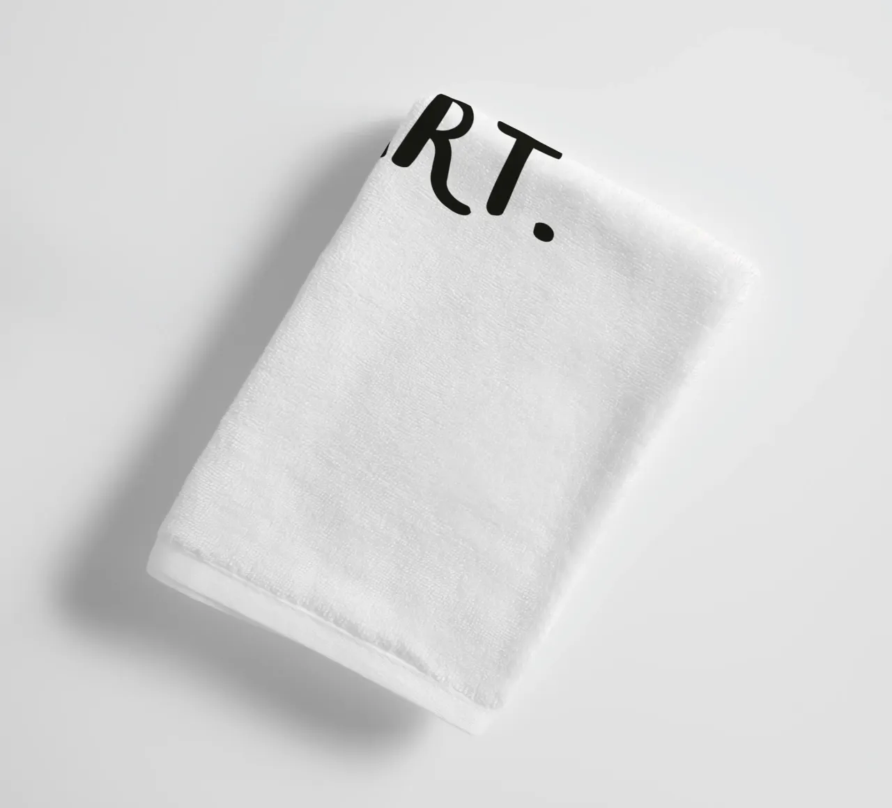 From the bottle of my heart towel by Constanze Art Direction