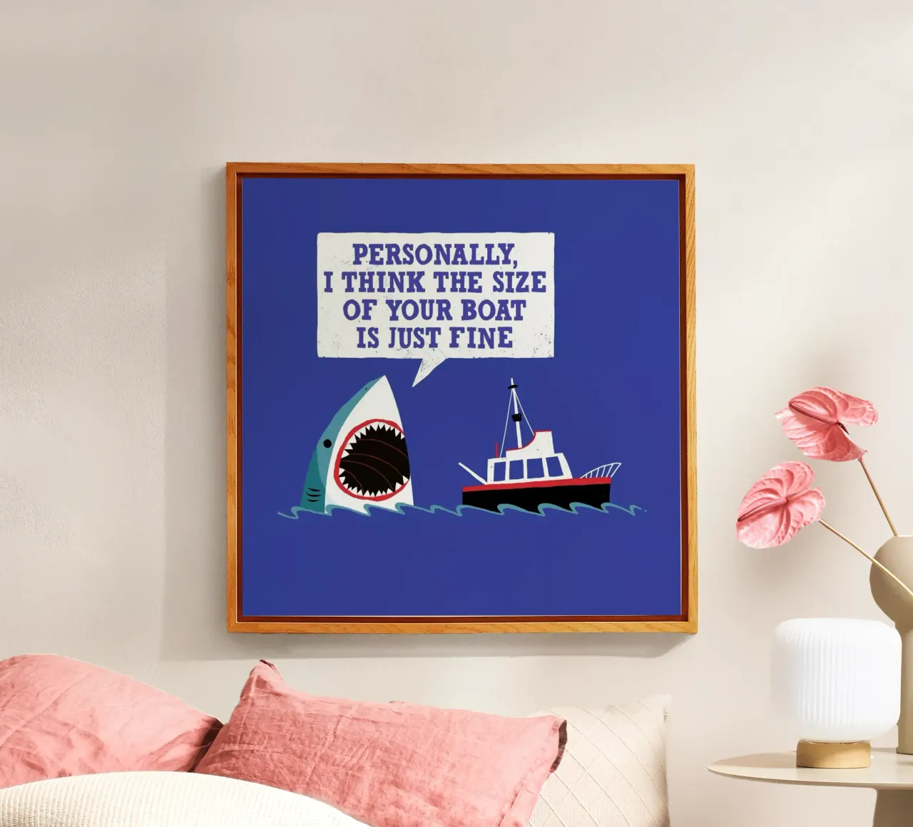 Polite Jaws acrylic glass by DinoMike