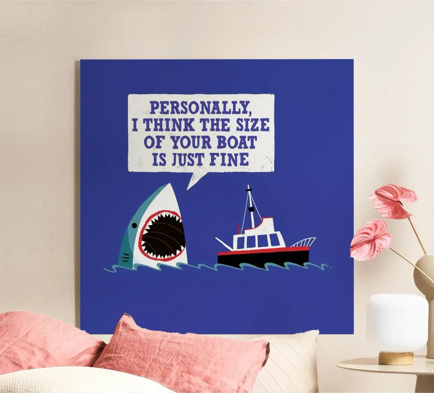 Polite Jaws acrylic glass by DinoMike