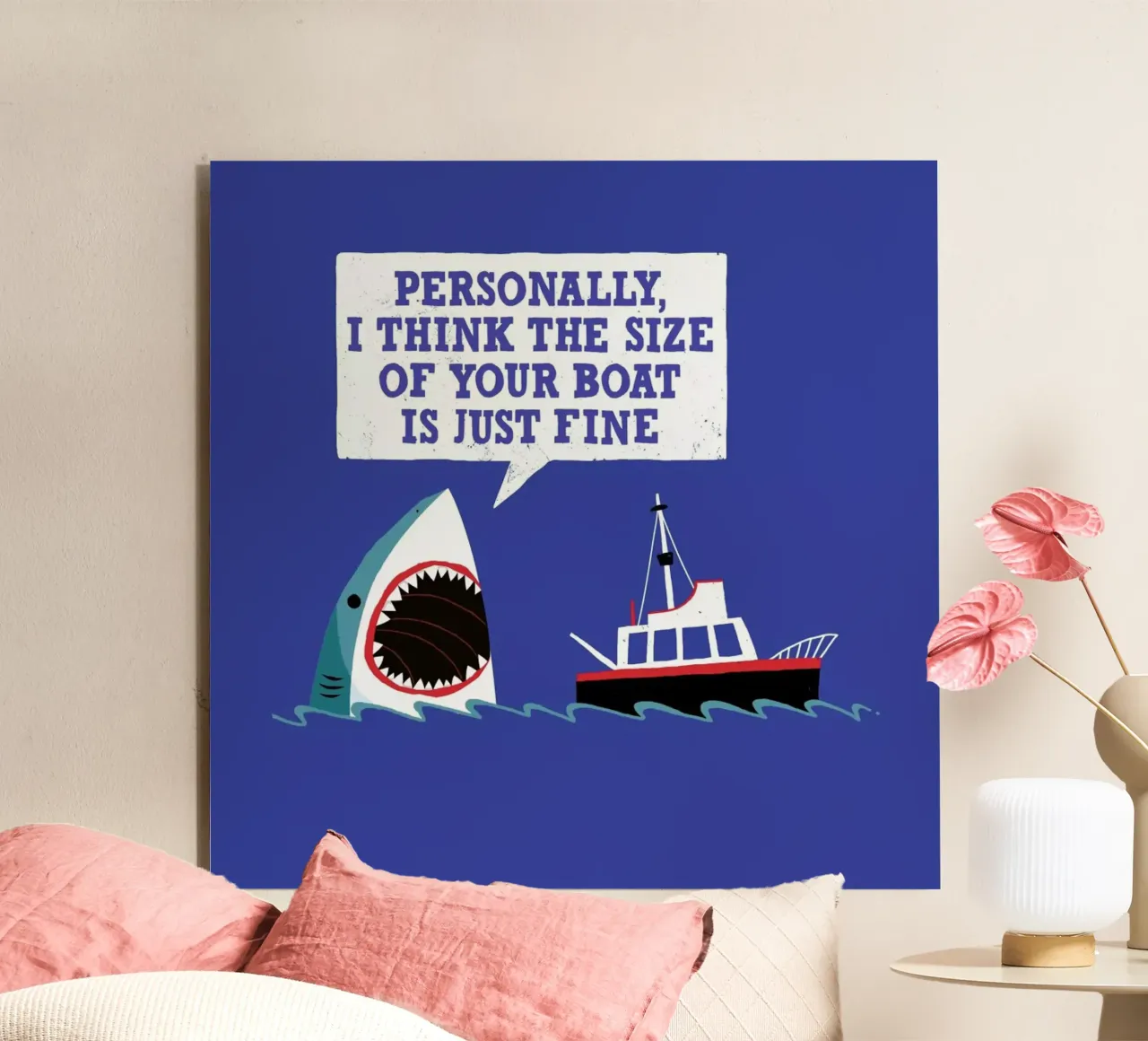 Polite Jaws alluminio dibond da DinoMike