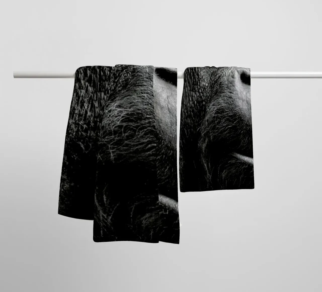 Sumatran Orangutan towel by Victoria Frost