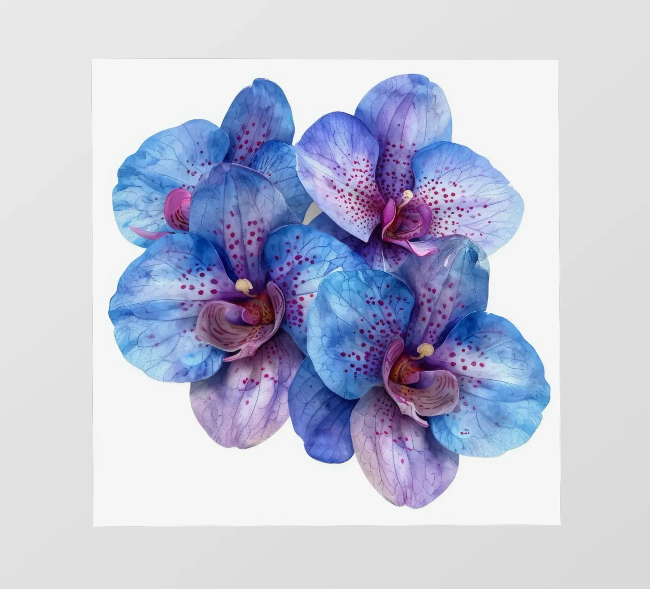 Fiore di orchidea 2 telo in pvc da Bold Blooms