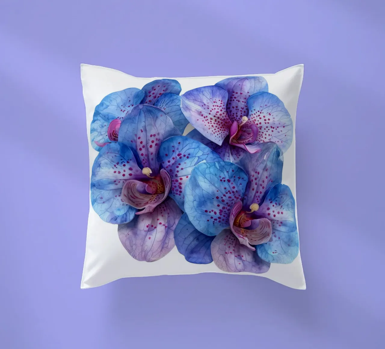 Fiore di orchidea 2 cuscino da Bold Blooms