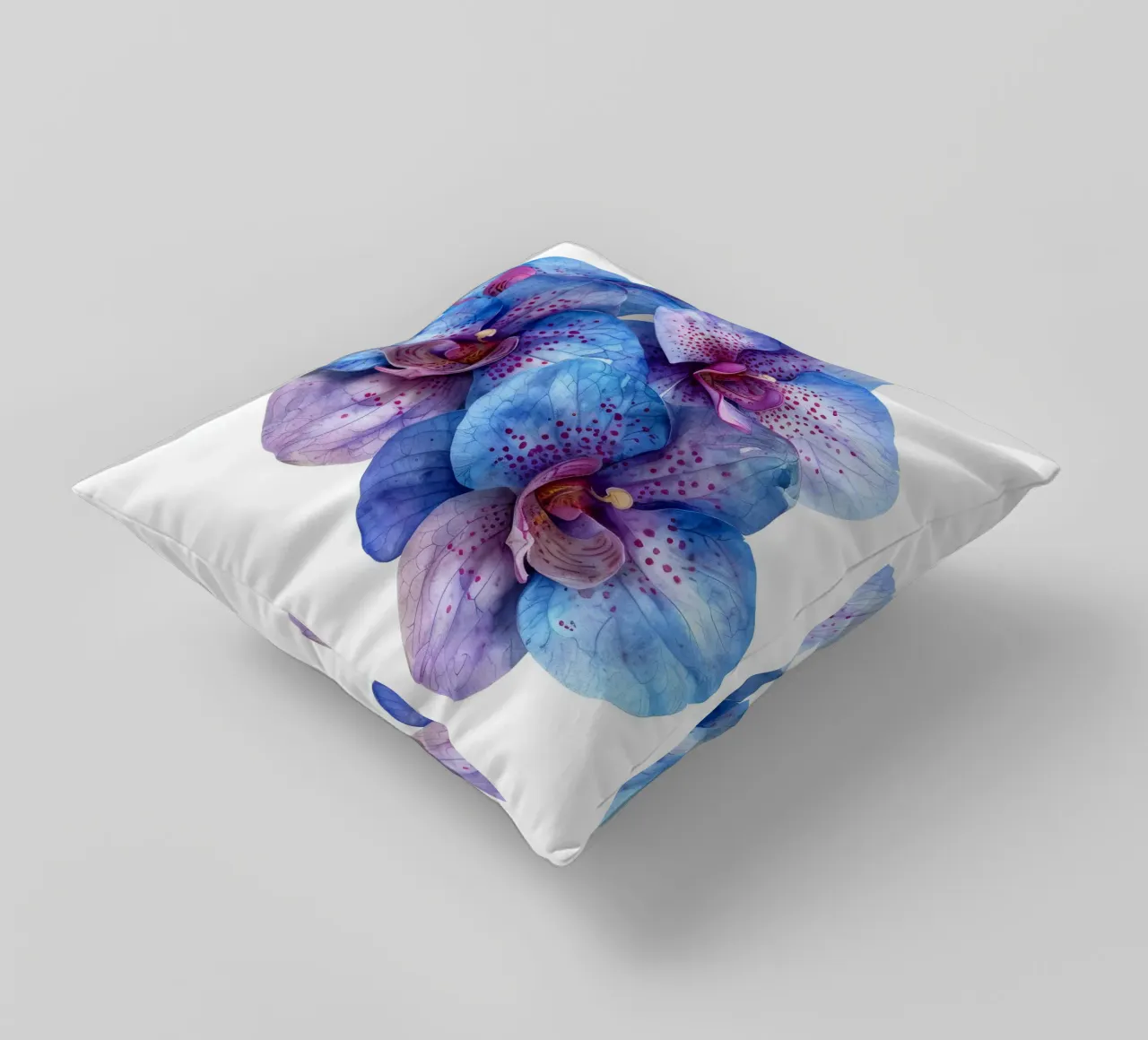 Fiore di orchidea 2 cuscino da Bold Blooms