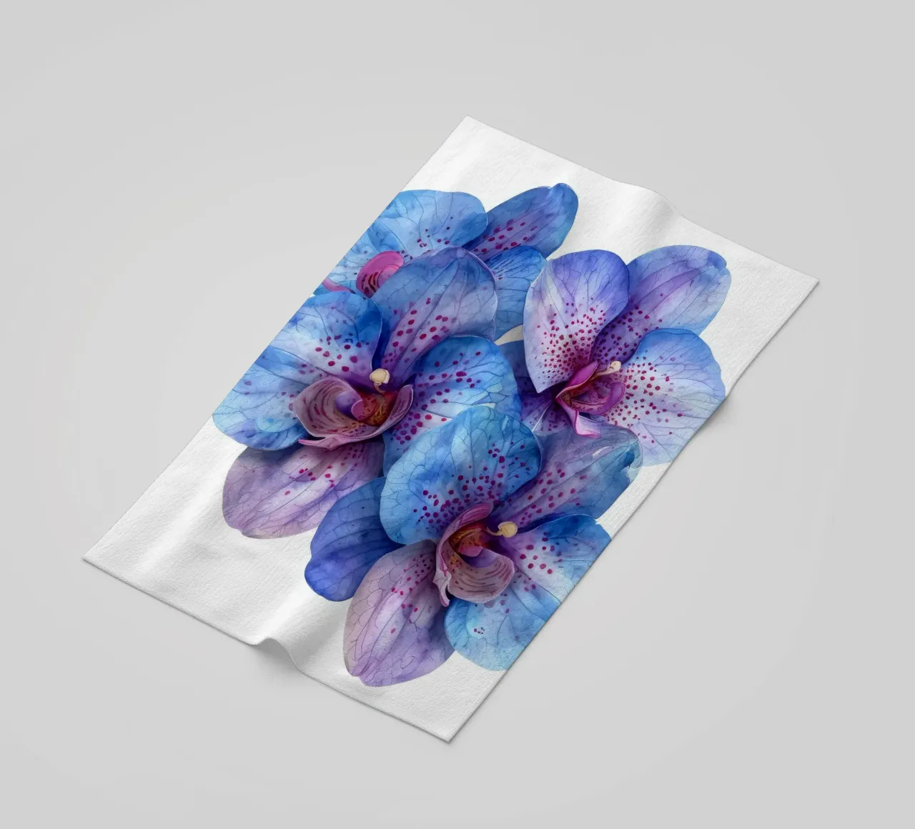 Fiore di orchidea 2 telo mare da Bold Blooms