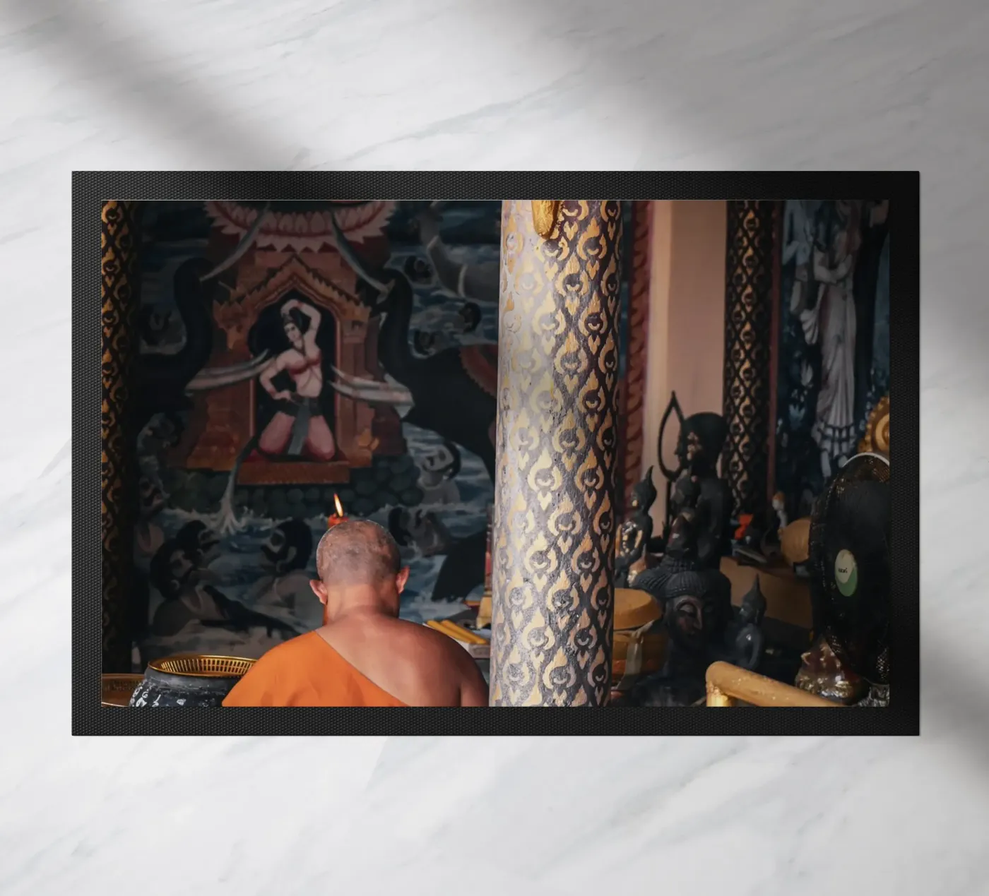 Bouddha deurmat van G.W