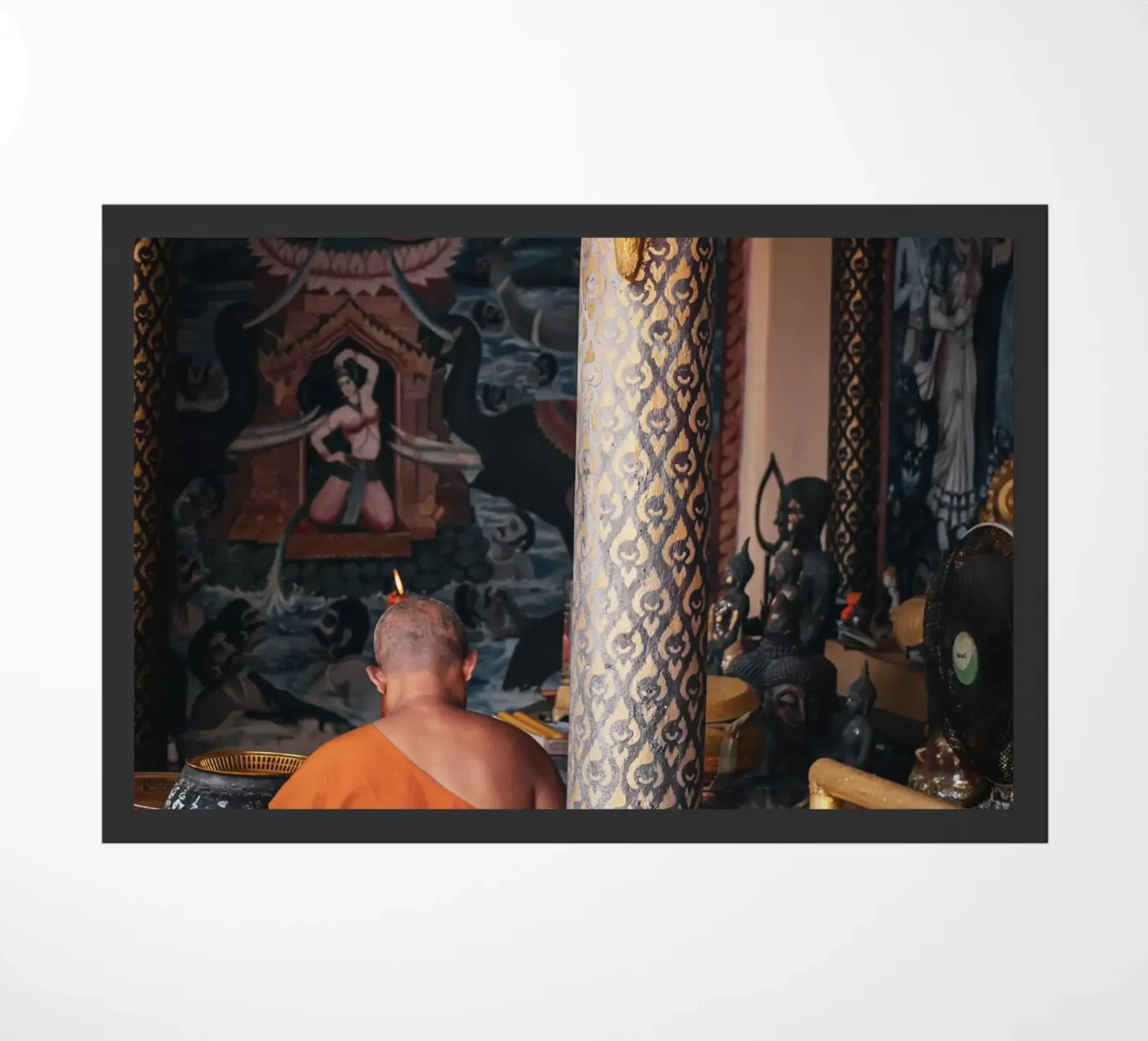 Bouddha deurmat van G.W