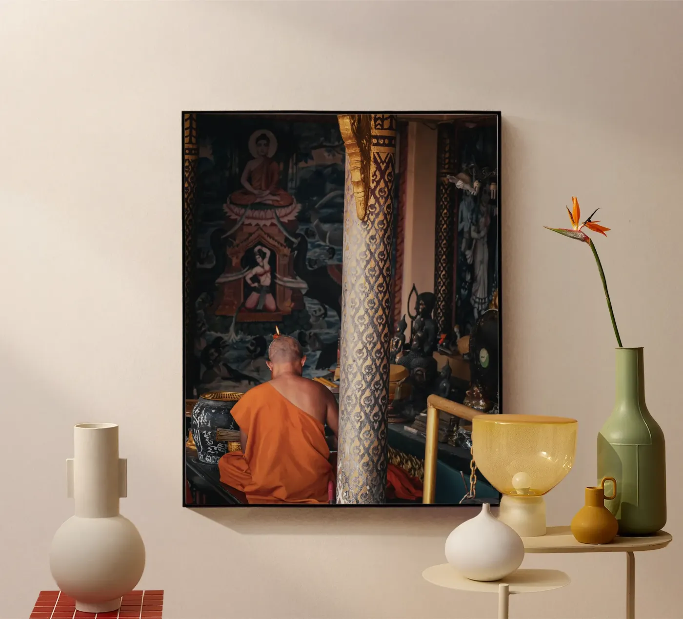 Bouddha plexiglas de G.W