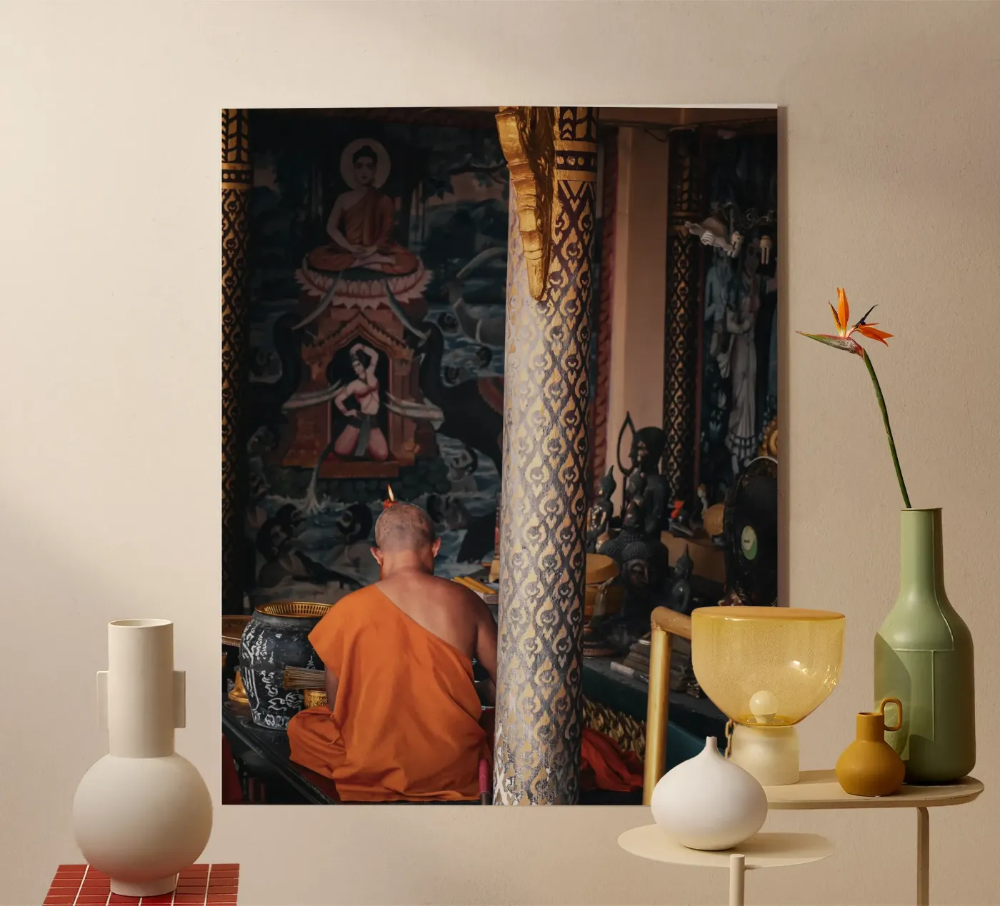 Bouddha plexiglas de G.W