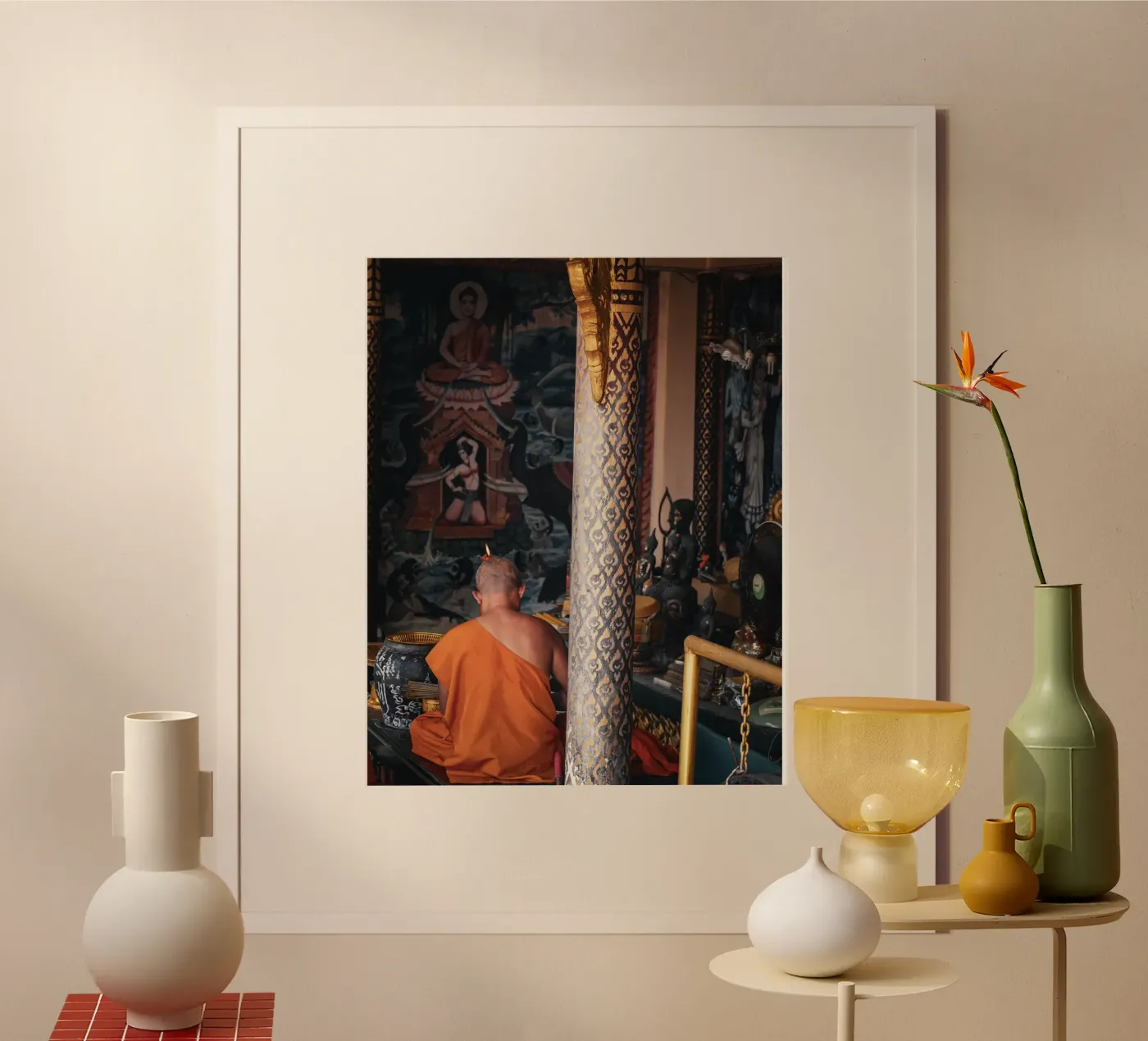 Bouddha poster by G.W