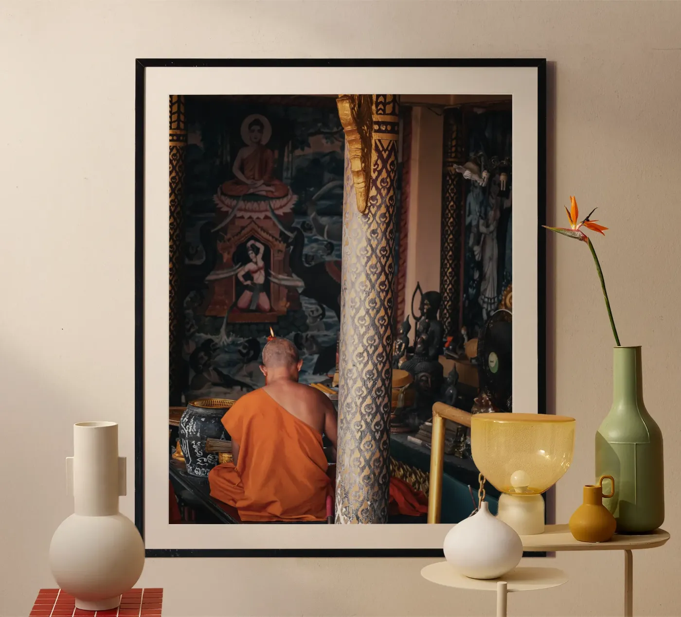 Bouddha poster by G.W
