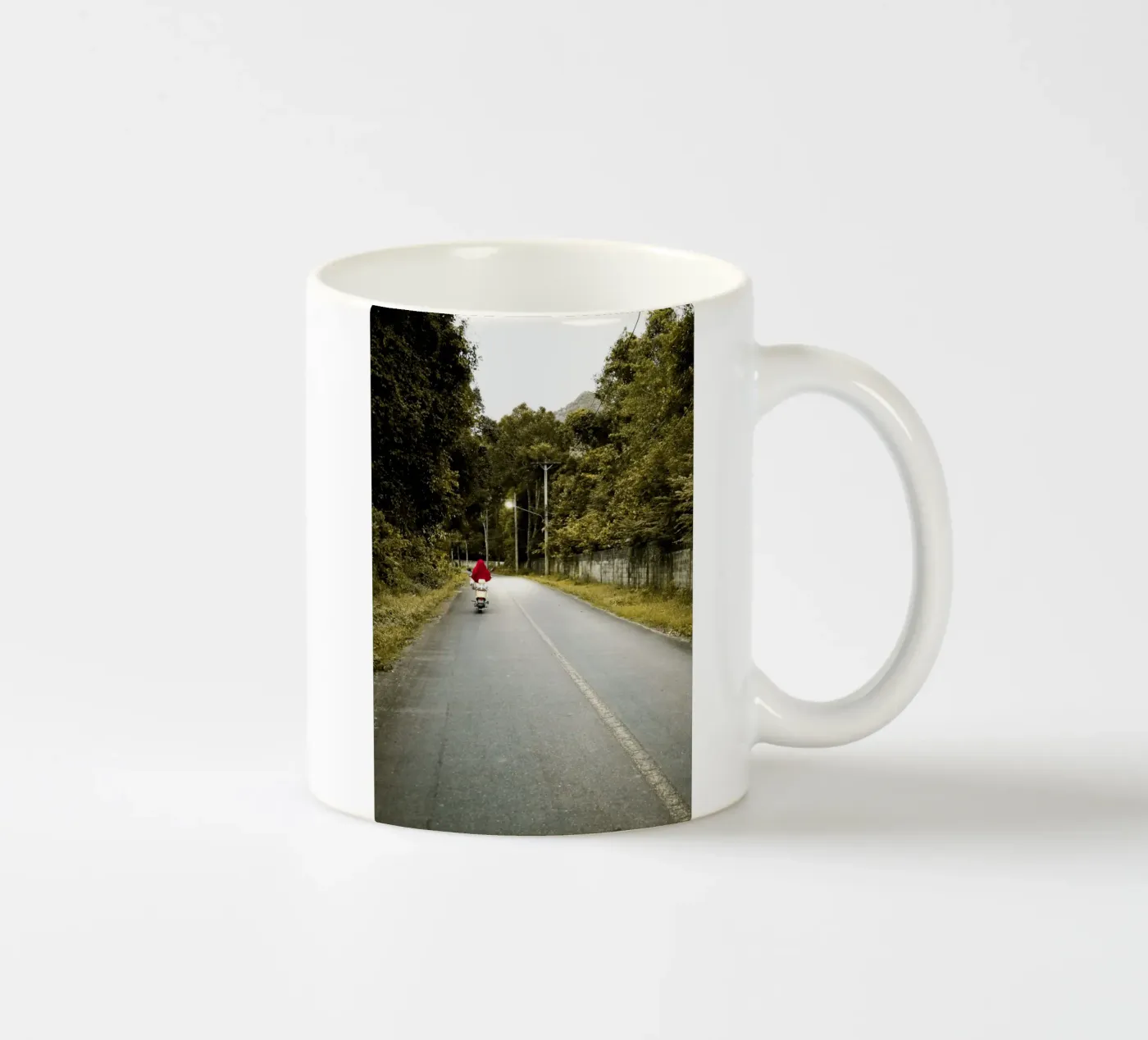 Rouge ceramic mug by G.W