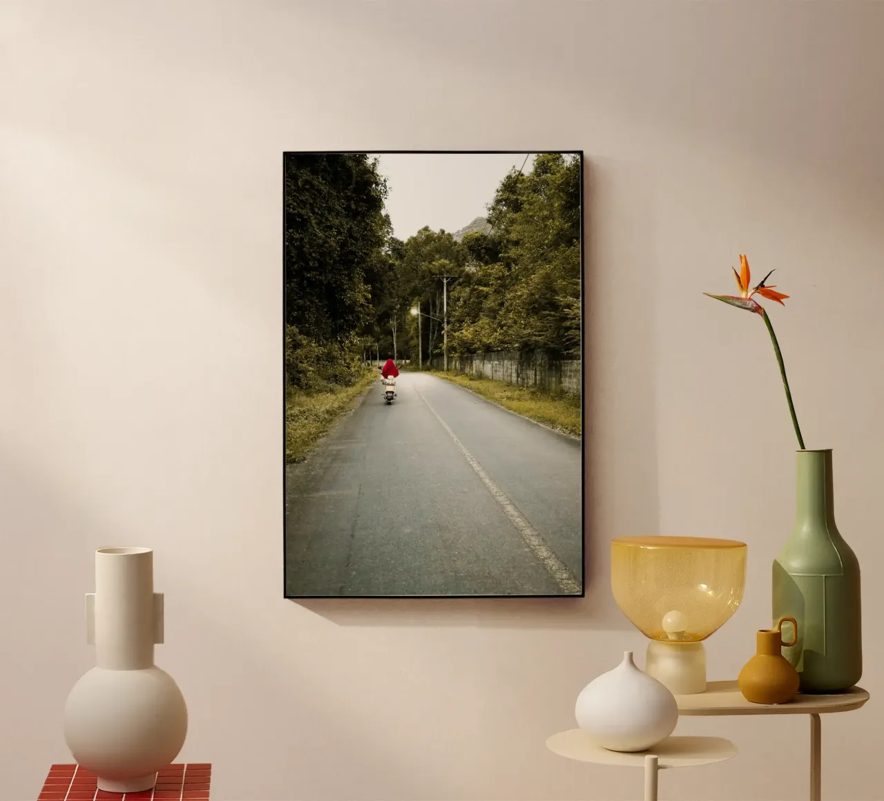 Rouge plexiglas de G.W