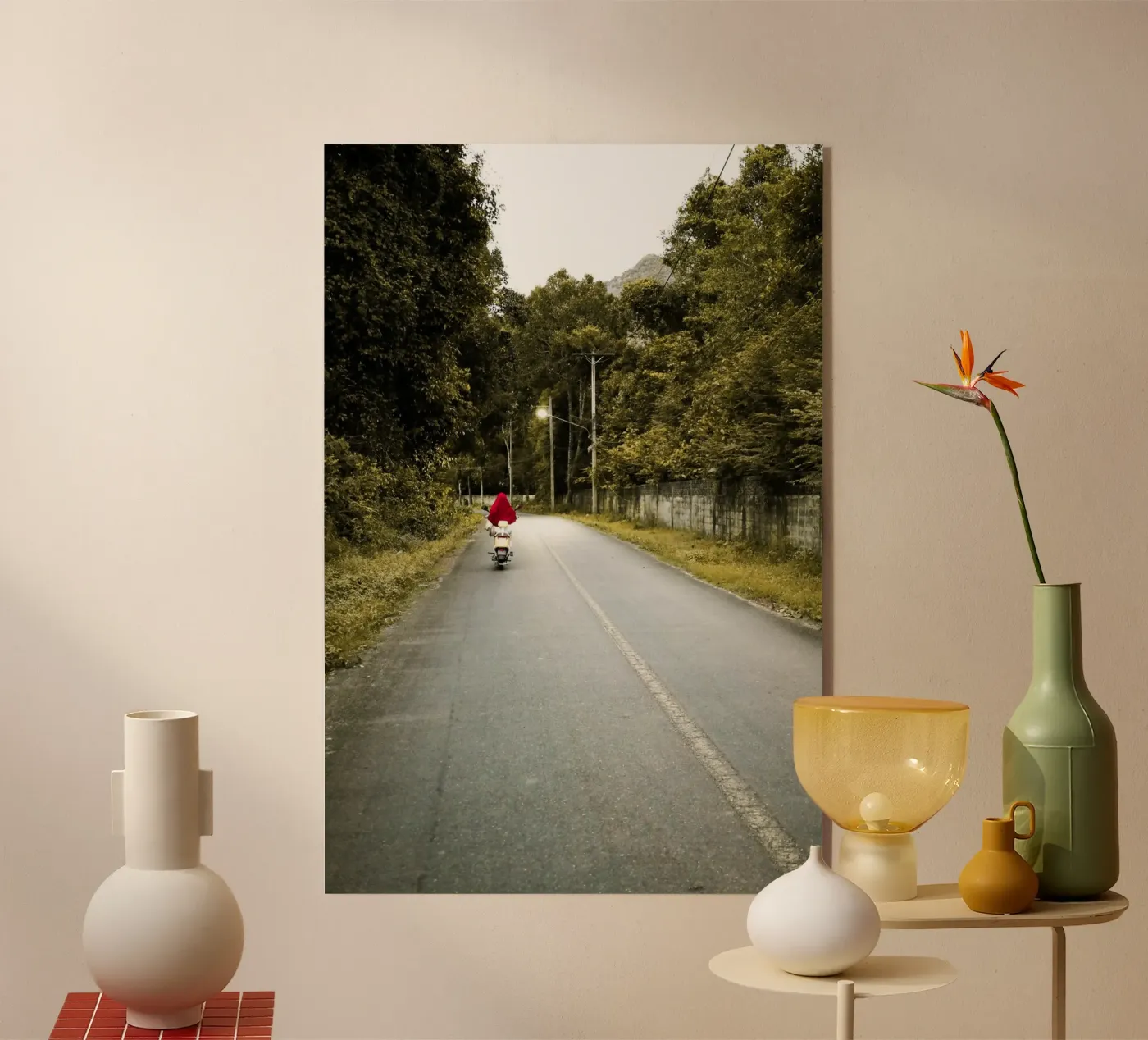 Rouge Acryl-Glas von G.W