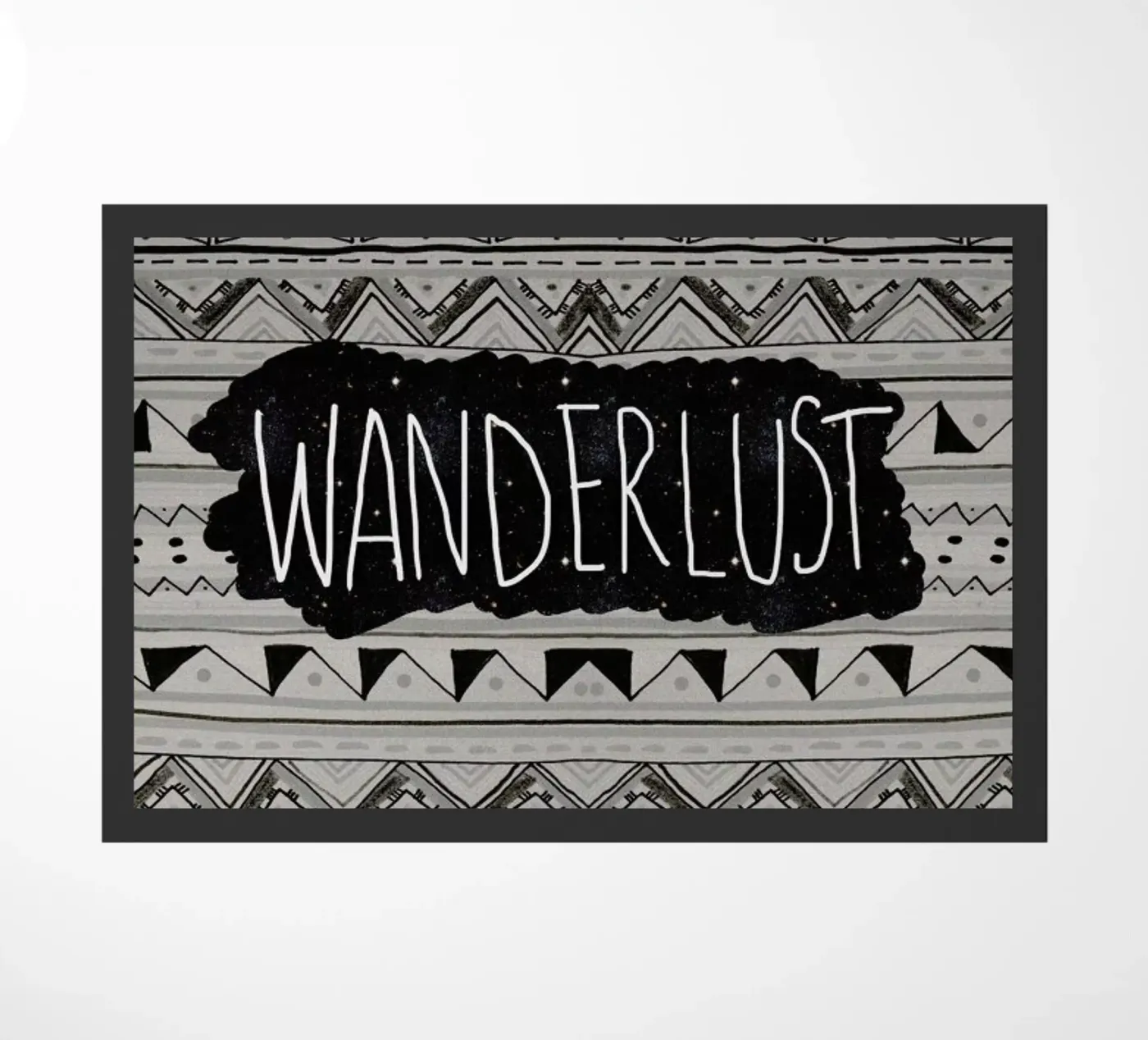 Wanderlust deurmat van Vasare Nar