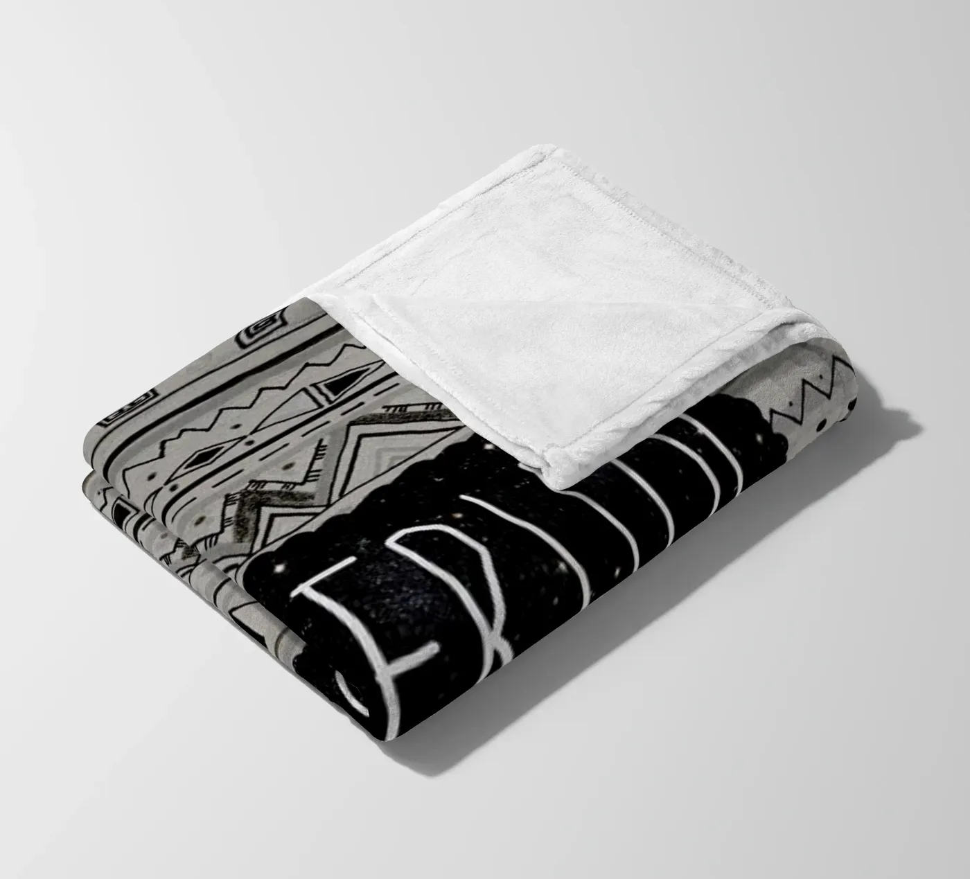 Wanderlust fleece blanket by Vasare Nar
