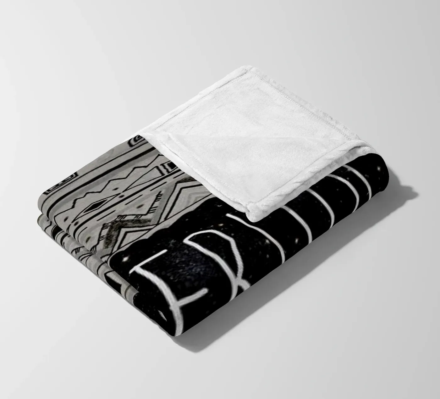 Wanderlust fleece blanket by Vasare Nar