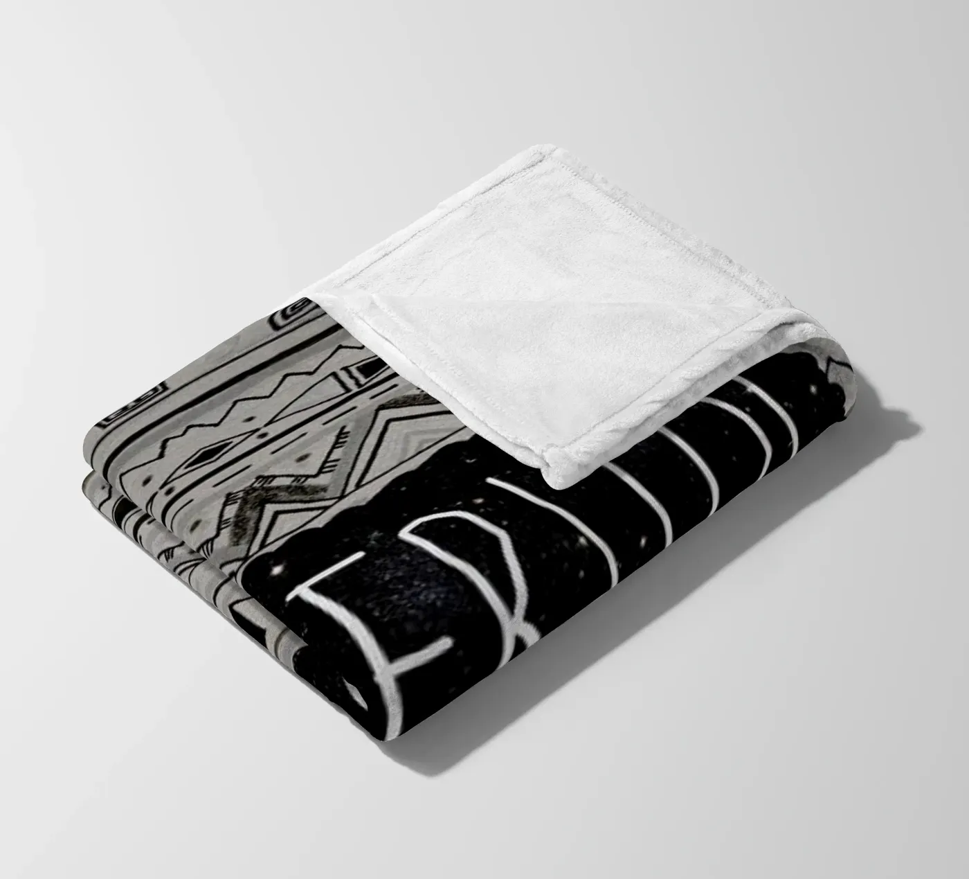 Wanderlust fleece blanket by Vasare Nar