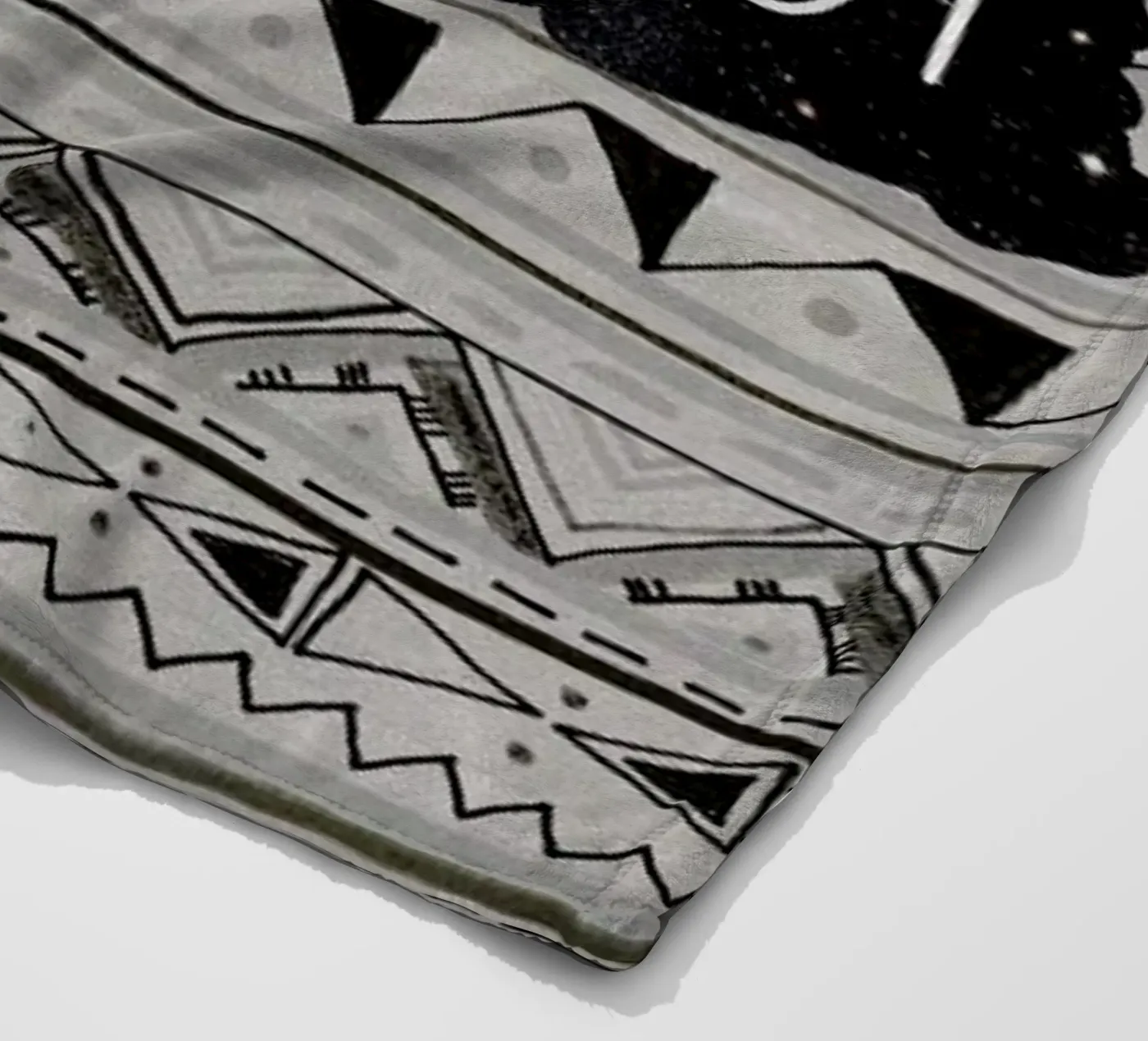 Wanderlust fleece blanket by Vasare Nar