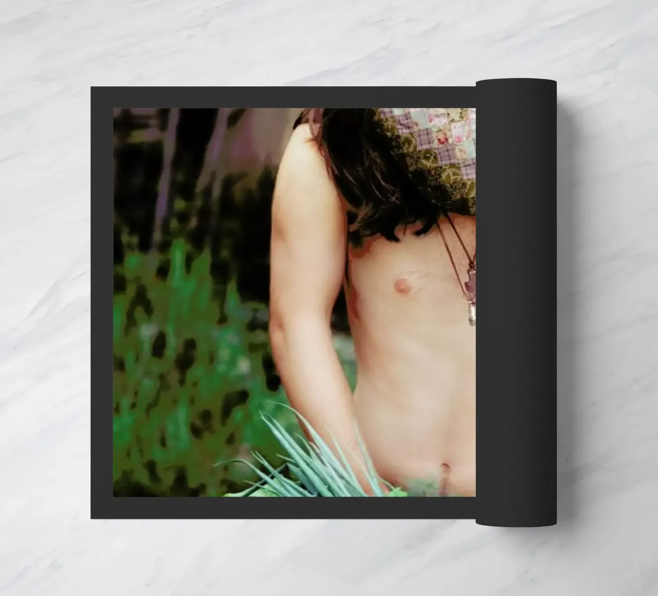 Postiche 2 doormat by Julian Wolkenstein