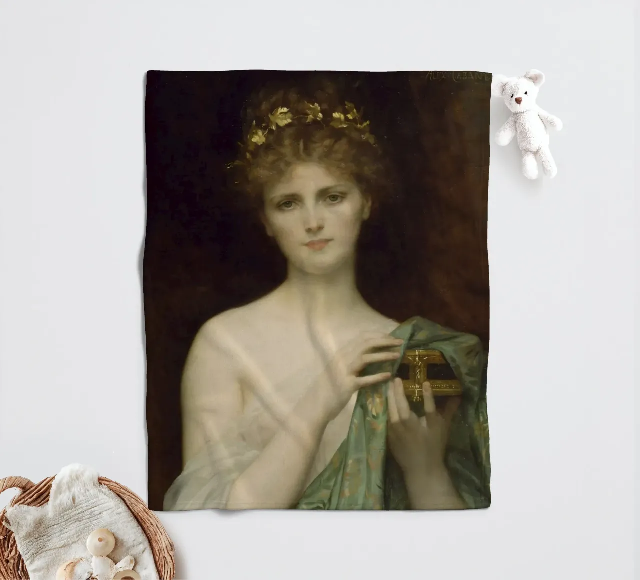 Alexandre Cabanel: Pandora coperta in pile da Little Art Histories