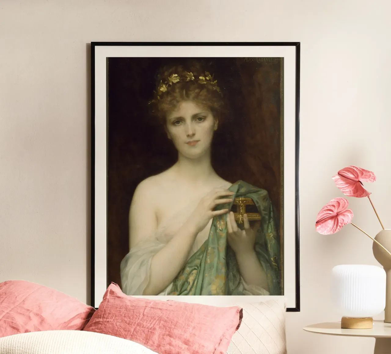 Alexandre Cabanel: Pandora carta hahnemühle da Little Art Histories