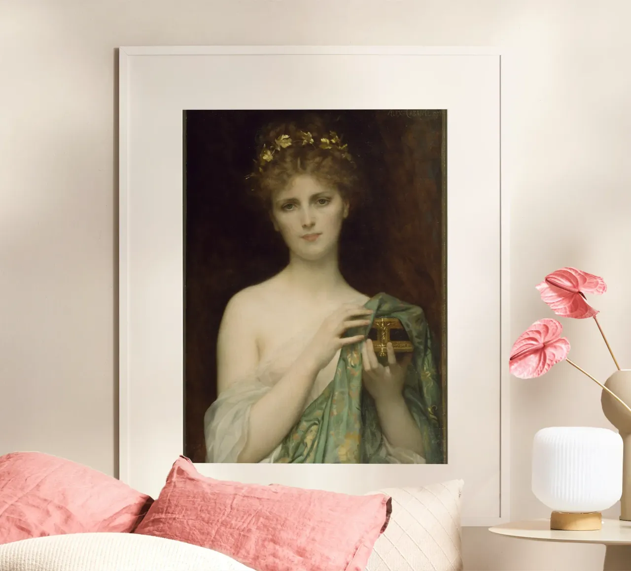 Alexandre Cabanel: Pandora carta hahnemühle da Little Art Histories