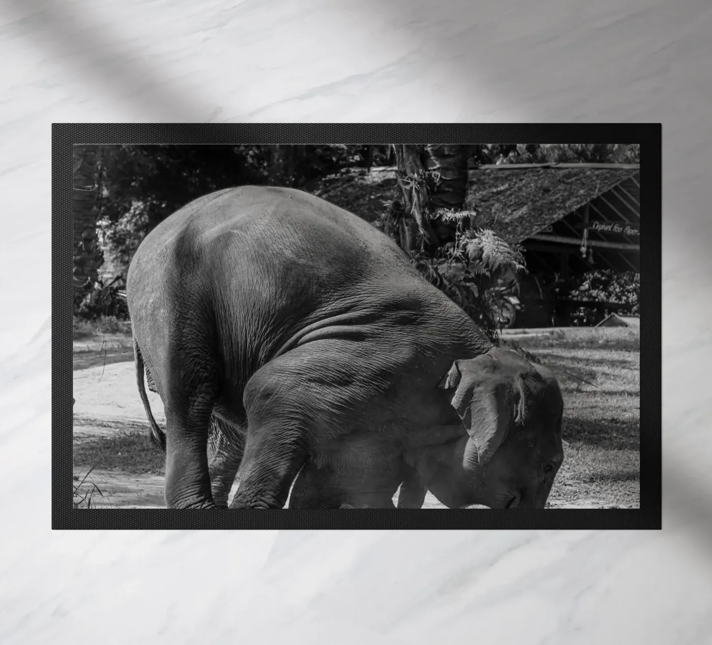 Elephant doormat by G.W