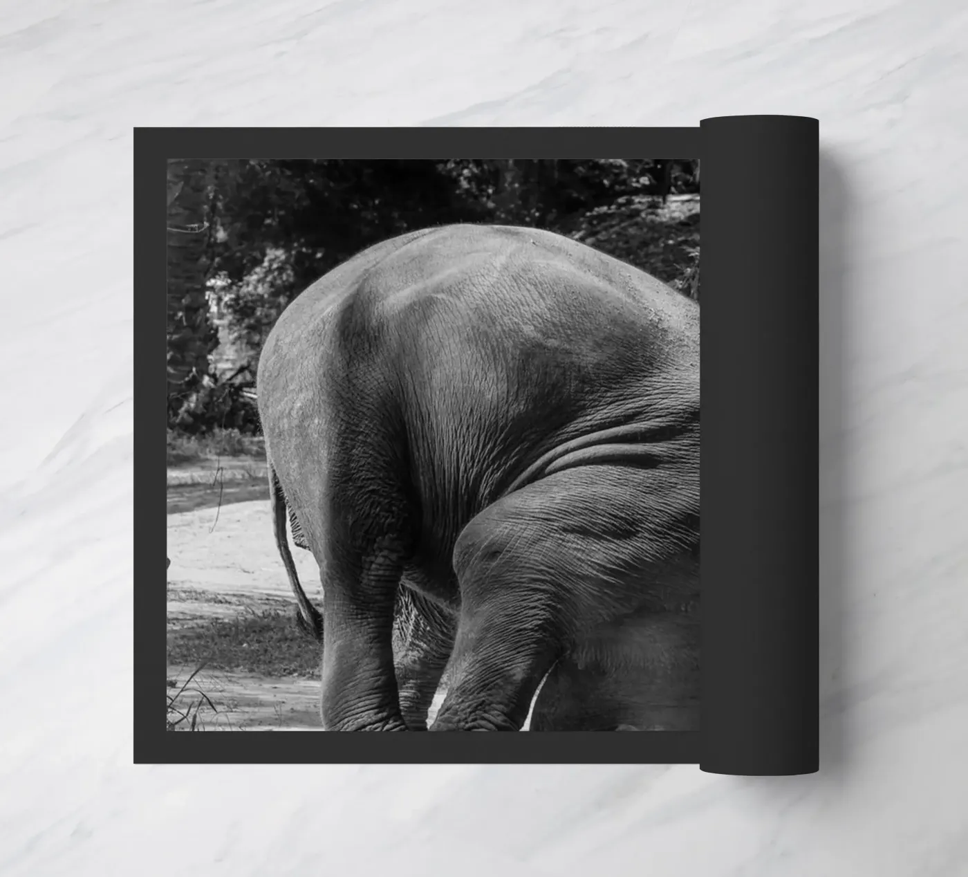 Elephant doormat by G.W