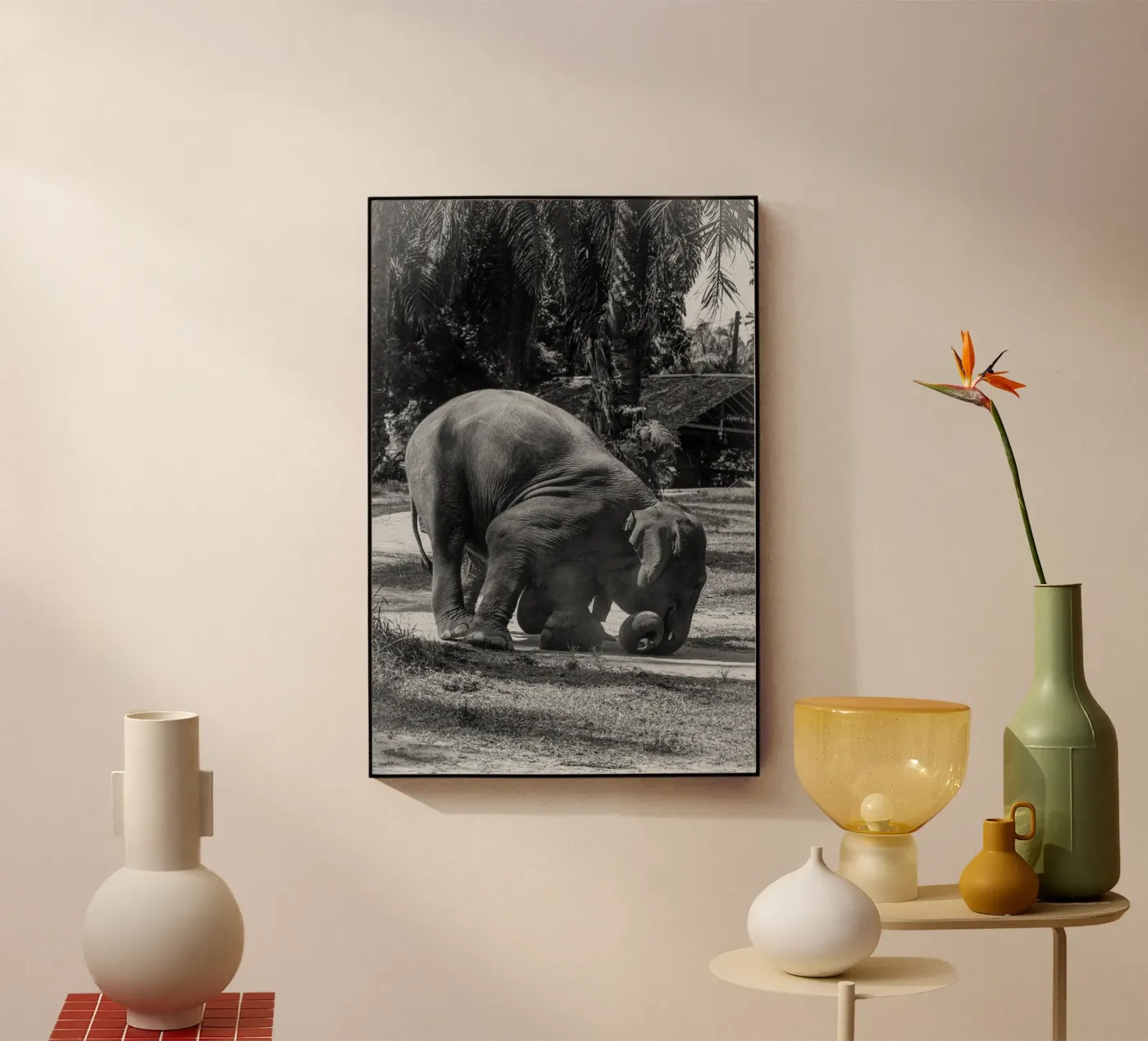 Elephant Acryl-Glas von G.W