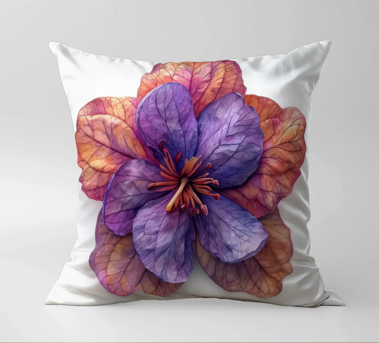 Fiore di orchidea 3 cuscino da Bold Blooms