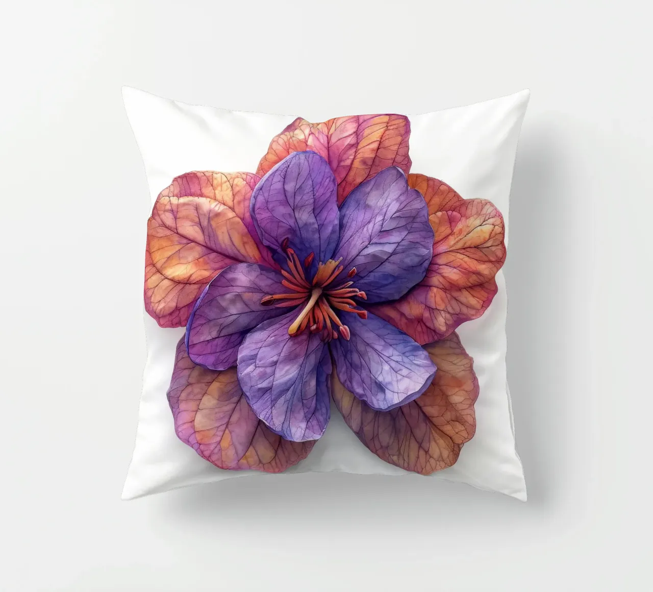Fiore di orchidea 3 cuscino da Bold Blooms