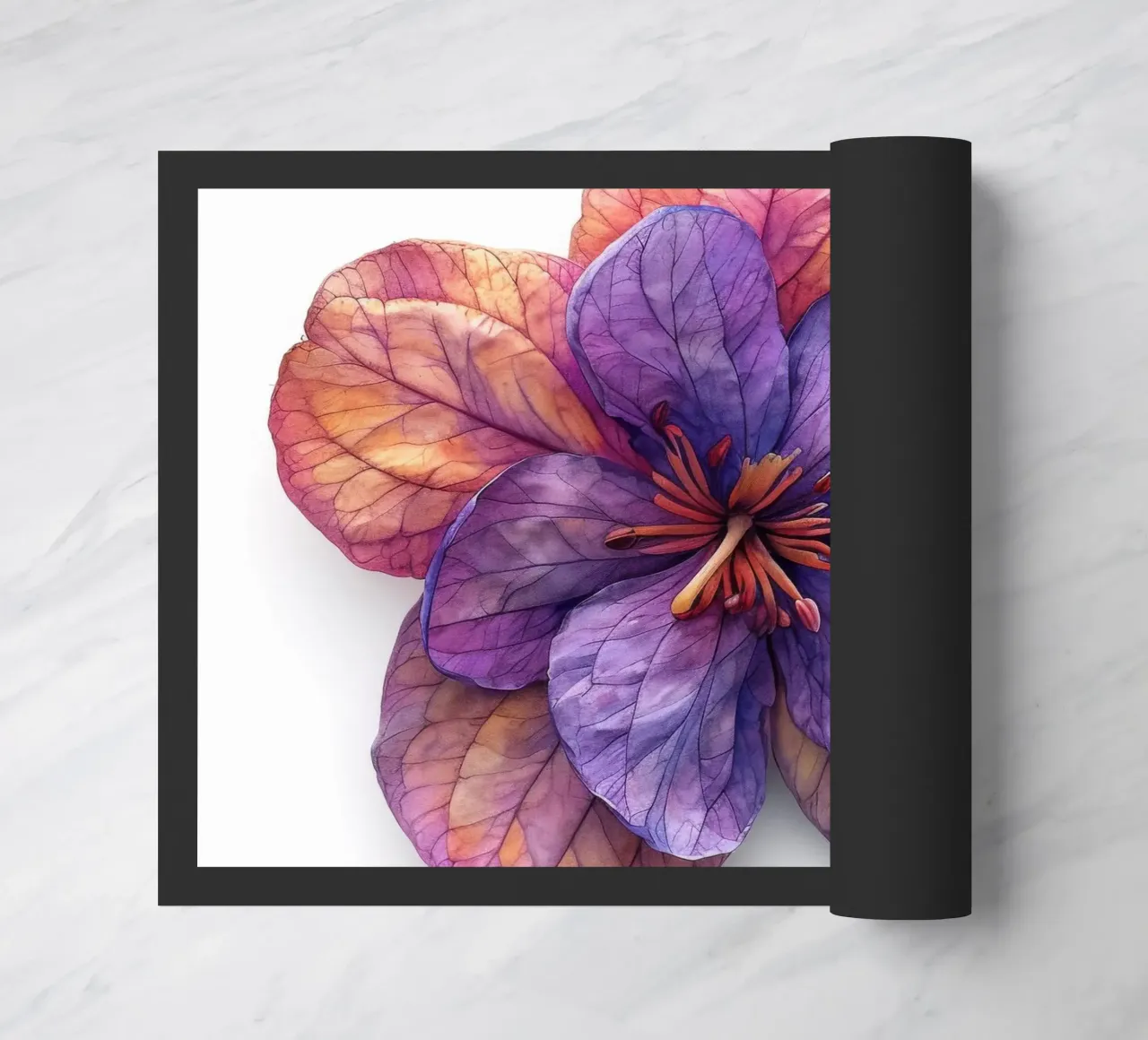 Fiore di orchidea 3 zerbino da Bold Blooms