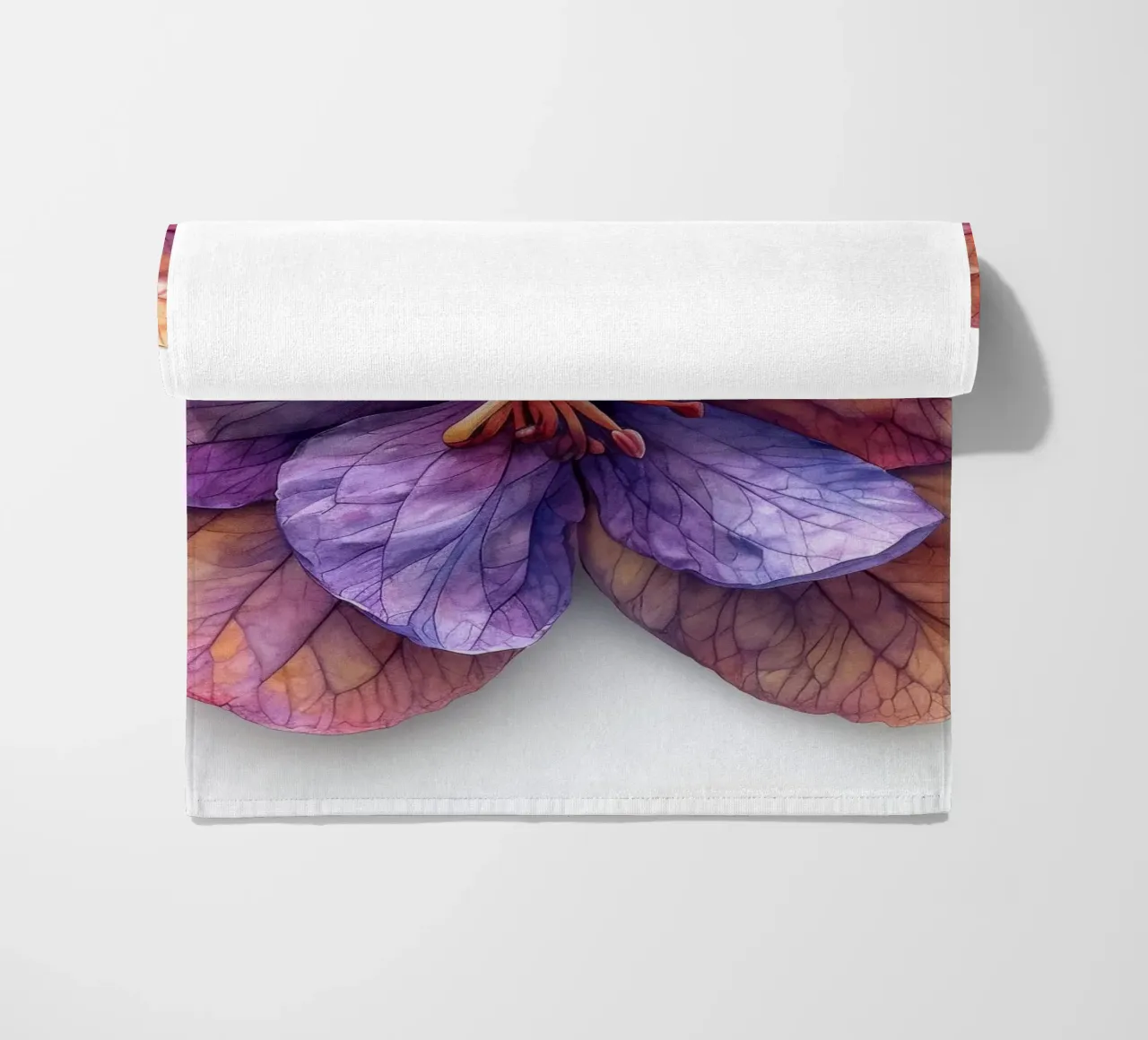 Fiore di orchidea 3 telo mare da Bold Blooms