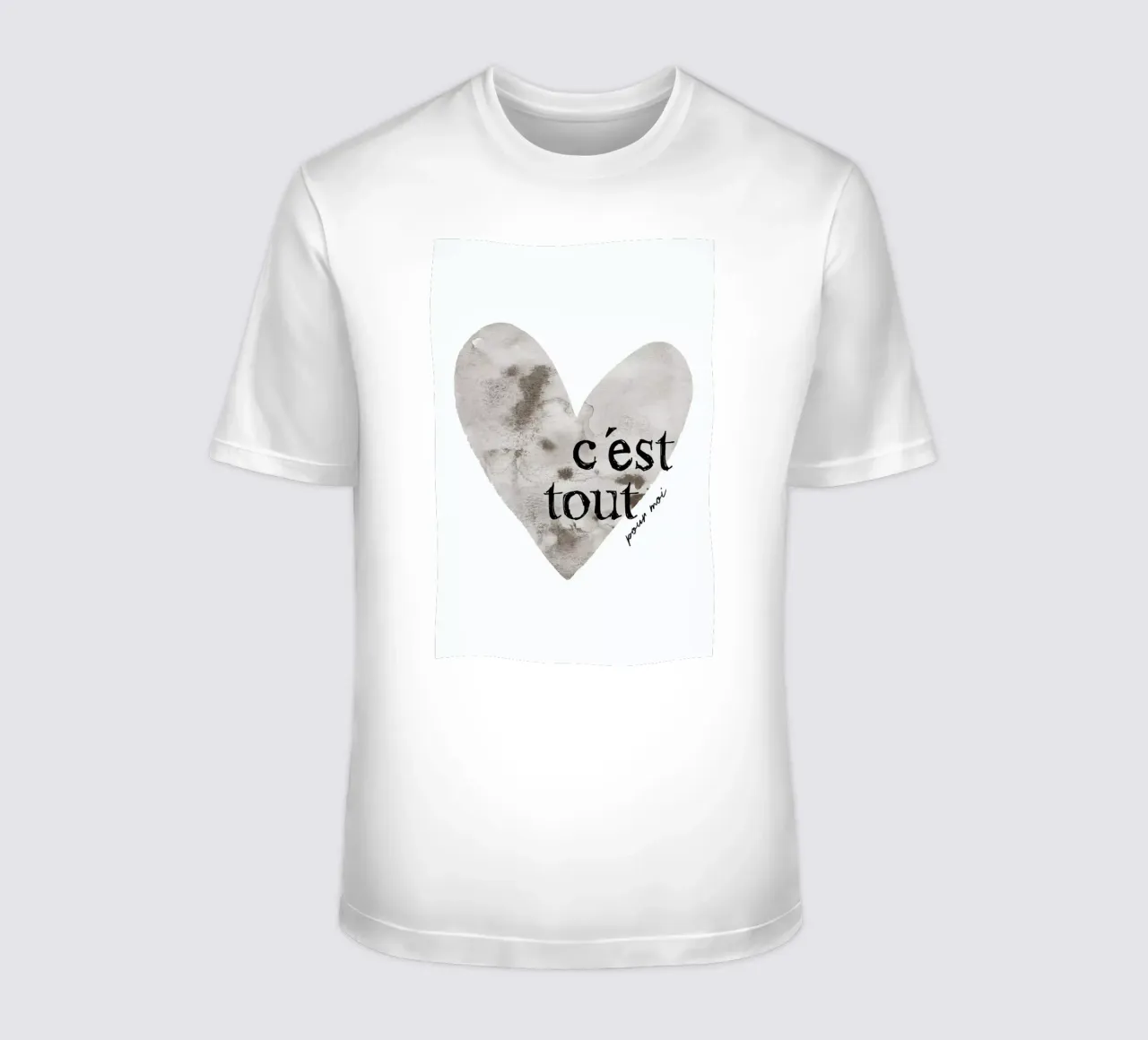 C'est-Tout t-shirt da KRUTH DESIGN
