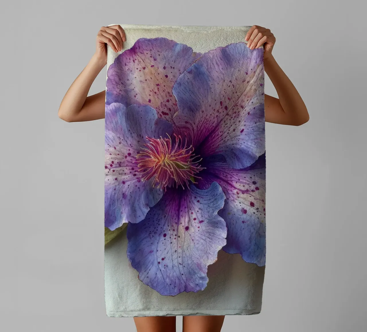 Fiore di orchidea 1 asciugamano da bagno da Bold Blooms