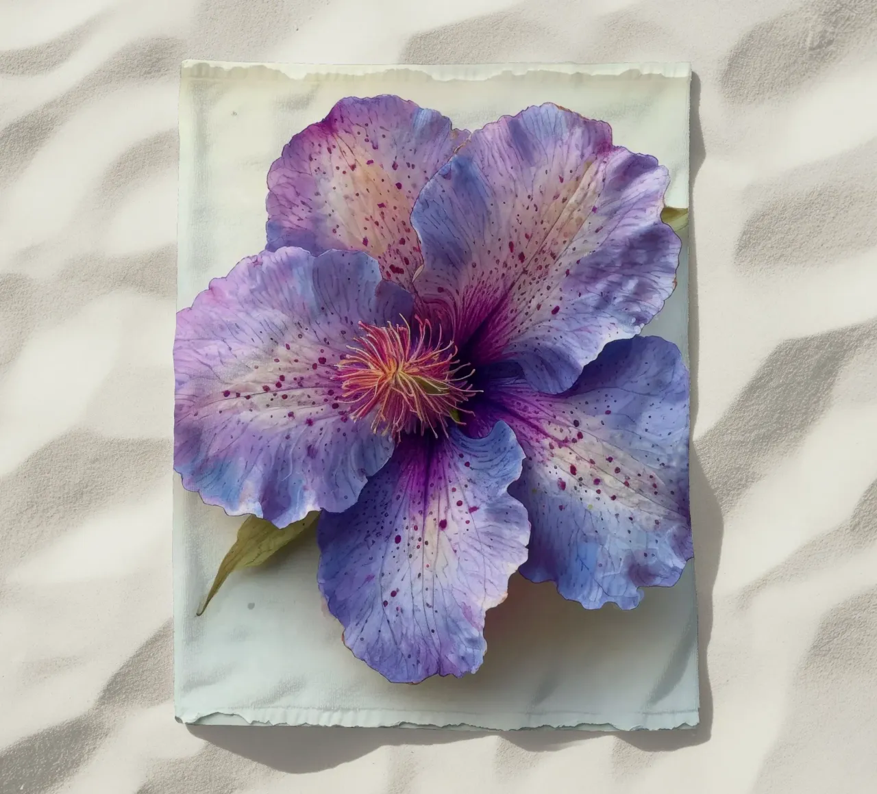 Fiore di orchidea 1 telo mare da Bold Blooms