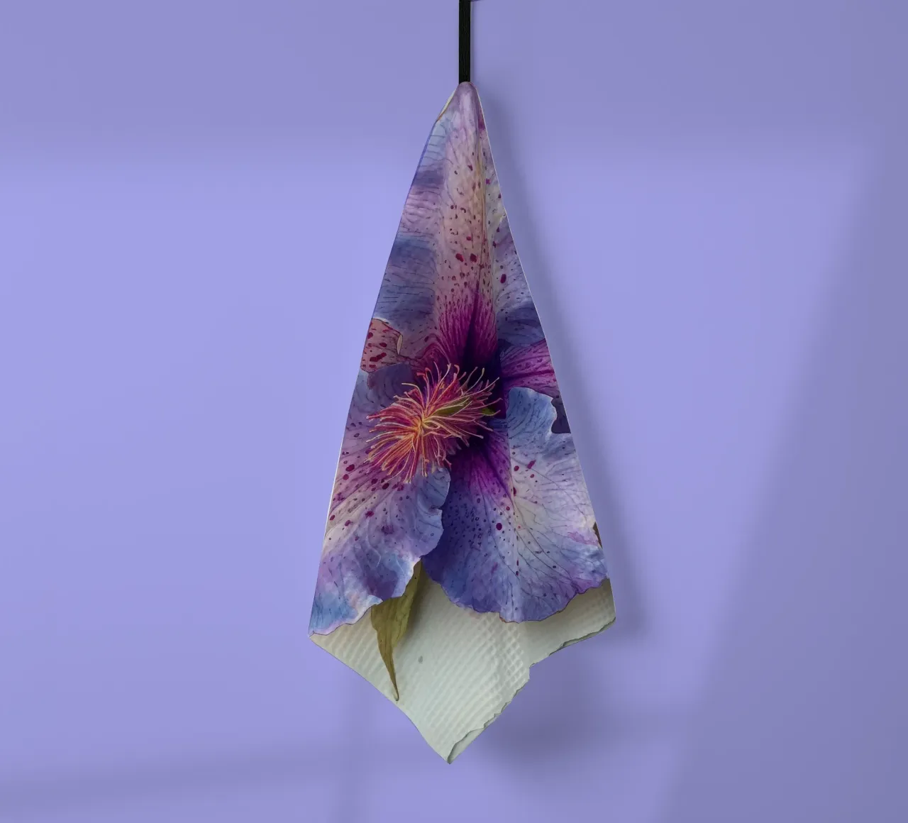 Fiore di orchidea 1 canovaccio da cucina da Bold Blooms