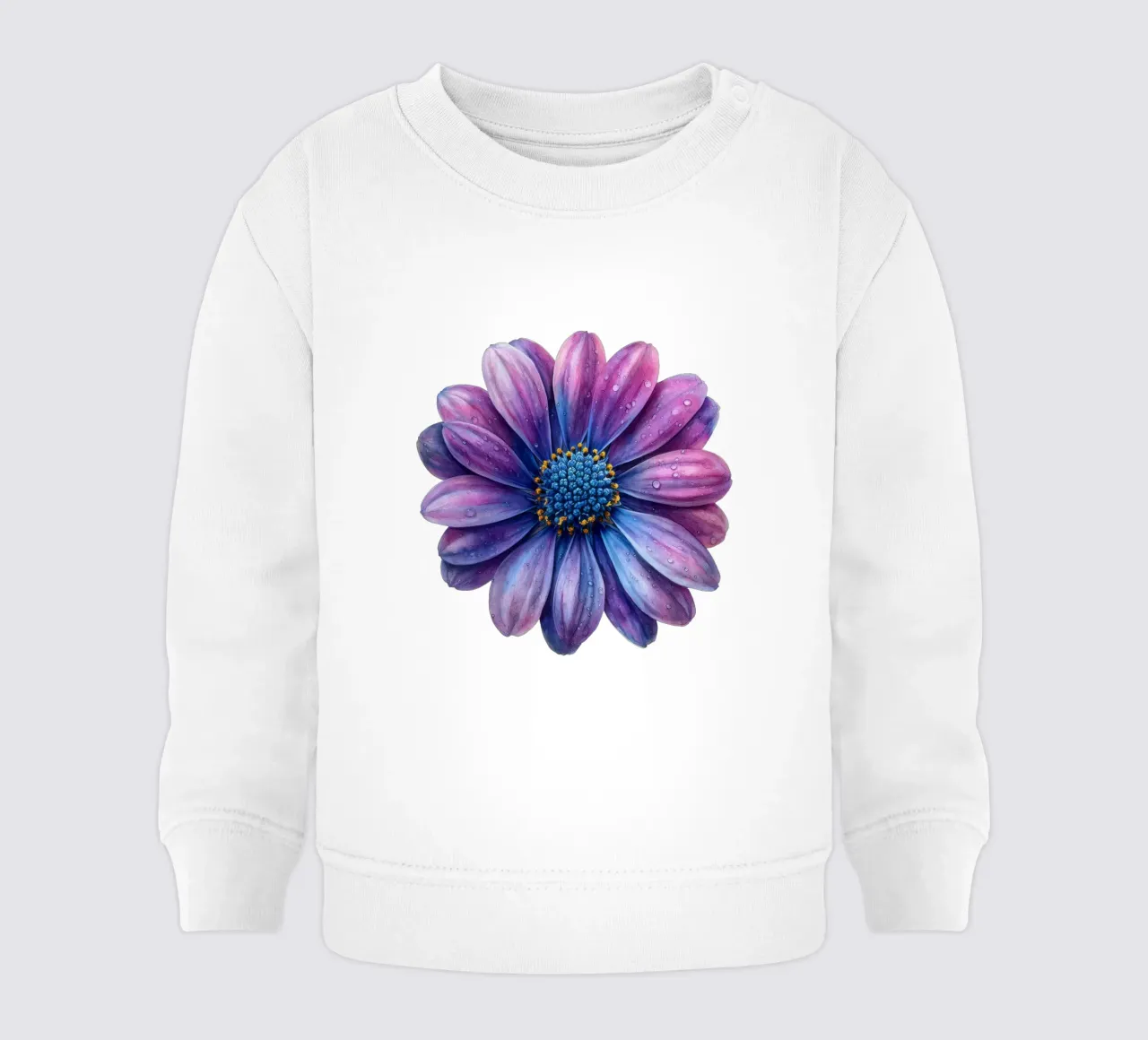 Osteospermum Fiore 2 felpa neonato da Bold Blooms
